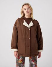 WRANGLER REVERSIBLE SHERPA JACKET CARAFE BROWN W4T3W3XEP - zdjęcie 1