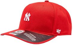 47 Brand MLB New York Yankees Base Runner Cap B-BRMPS17WBP-KM, Mens,  czapki z daszkiem, Maroon/White