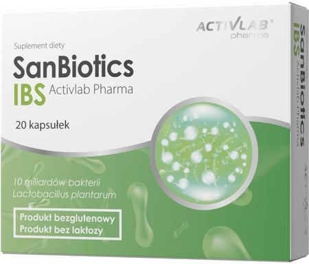Activlab Pharma Sanbiotics Ibs 20 Kaps Probiotyk