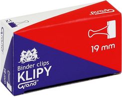 Zdjęcie Grand Klip Biurowy Czarny 19Mm 12szt. - Szczuczyn