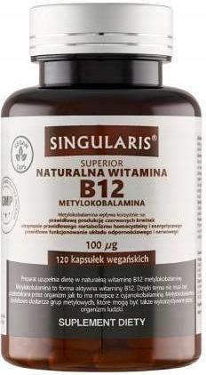 Singularis Naturalna Witamina B12 100 Μg 120Kaps.