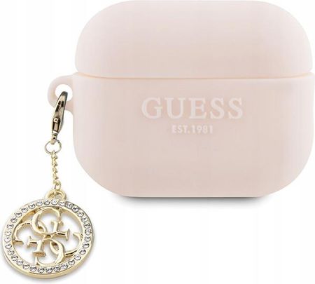 Guess Guap23Dslghdp Airpods Pro 2 Cover Różowypin