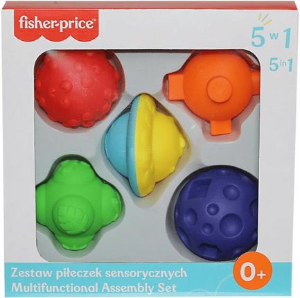 Epee Fisher-Price Zestaw piłeczek sensorycznych 5 w 1 CFF0973