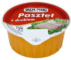 Zdjęcie Rolnik Pasztet Drobiowy 130G - Działoszyce