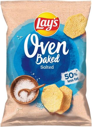 Lay'S Oven Baked Pieczone Formowane Chipsy Ziemniaczane Solone 110 G
