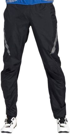 Spodnie przeciwdeszczowe męskie z odblaskami Vaude Luminum Performance II - czarne