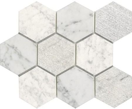 Lantic Colonial World Hexagon Texture White 25,9x29,9 
