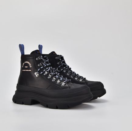 Męskie Buty Karl Lagerfeld Lunar Maison Karl Hiker BT Kopia Kl22943-00X – Czarny