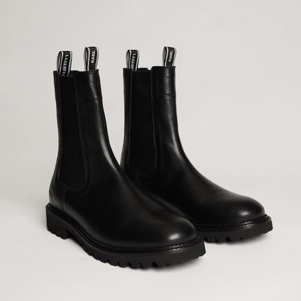Męskie Sztyblety Karl Lagerfeld Troupe Mens Long Gore Boot Kl11880-000 – Czarny
