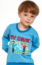 Zdjęcie Piżama chłopięca Cornette 477/147 MY GAME niebieska - Opatowiec
