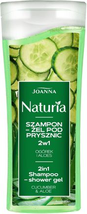 Joanna Naturia Szampon Żel Pod Prysznic 2W1 Ogórek I Aloes 100 ml