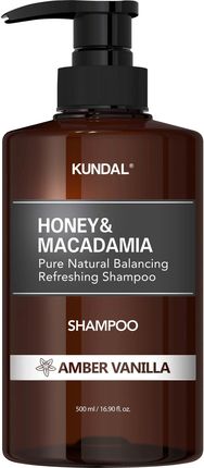Kundal Honey & Macadamia Szampon Do Włosów Burszynowa Wanilia 500 ml