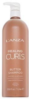 L’Anza Healing Curls Butter Shampoo Szampon Wzmacniający Do Włosów Falowanych I Kręconych 1000 ml