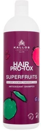 Kallos Cosmetics Hair Pro-Tox Superfruits Antioxidant Shampoo Szampon Do Włosów 1000 ml