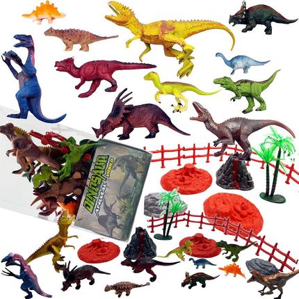 Norimpex Dinozaury Figurki Jurassic Zestaw Dinozaurów