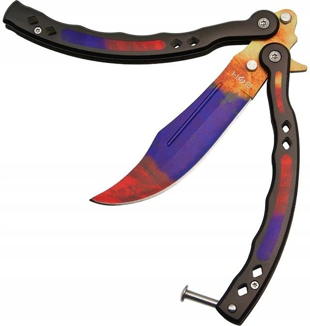 FLECHA 約80cm Bsh Adventure Cs Go Nóż Motylkowy Motylek Ostry Butterfly