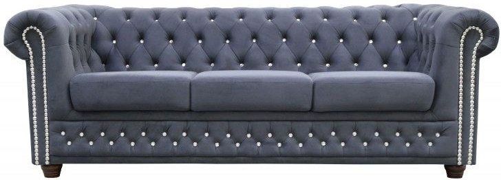 Sofa 3 Osobowa Chesterfield York Blink Z Funkcją Spania Meble Ropez - Opinie i atrakcyjne ceny na Ceneo.pl