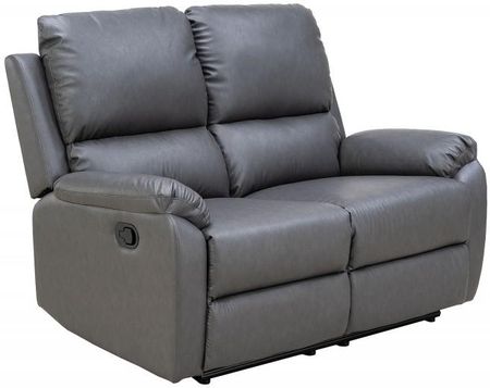 Sofa Rozkładana Spencer 2 Skóra Syntetyczna Szara Kolorystyka Produktu Szary Synt. Buffalo 6