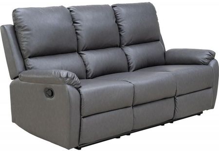 Sofa Rozkładana Spencer 3 Skóra Syntetyczna Szara Kolorystyka Produktu Szary Synt. Buffalo 6