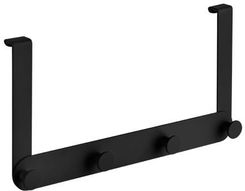 Zdjęcie Laveo Miri - wieszak poczwórny na kabinę prysznicową czarny - Kamień Pomorski