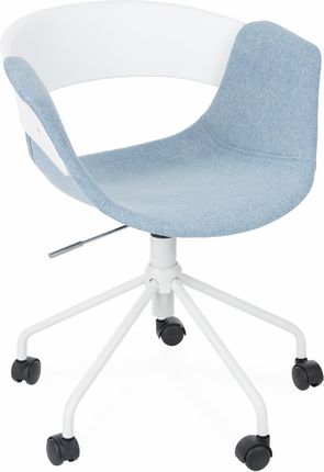 -10% z kodem SCHOOL10: Krzesło obrotowe Forma Move Błękitne, młodzieżowe do biurka