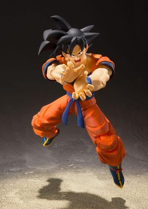 Bandai Tamashii Nations Dragonball Z S H Figuarts Action Figure Son Goku A Saiyan Raised On Earth 14Cm