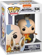 Zdjęcie Funko Avatar The Last Airbender Pop Animation Vinyl Figure Aang W Momo 9Cm Nr 534 - Łomża