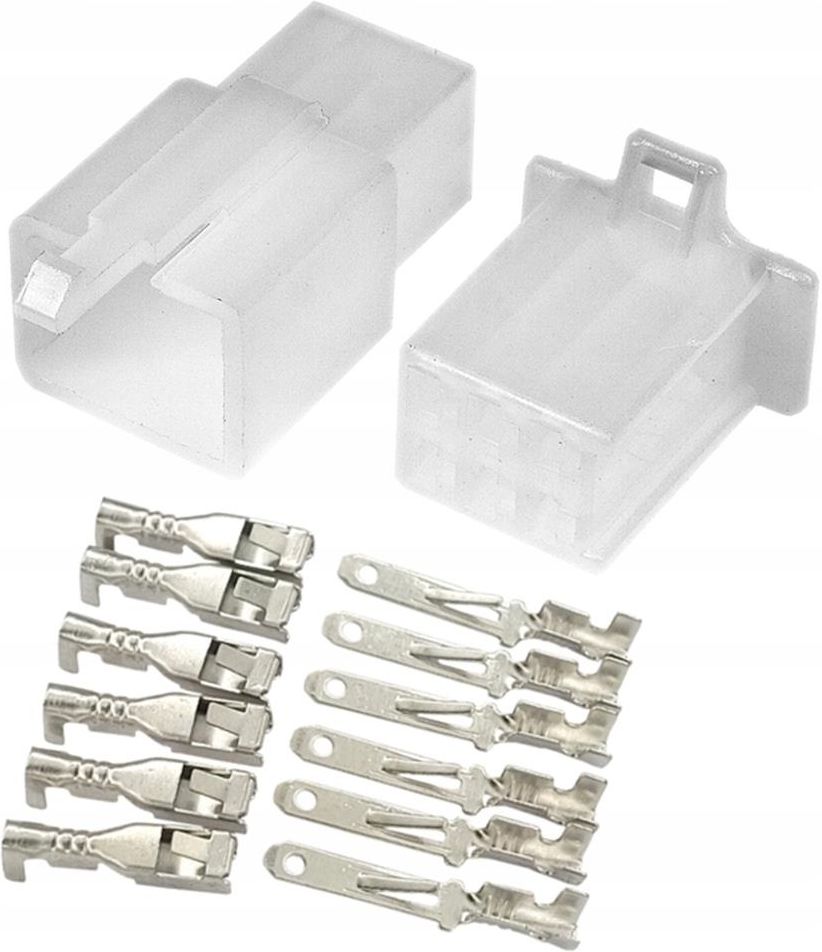 Moretti Kostka Złącze Wtyk Gniazdo 6 Pinów Atv Quad