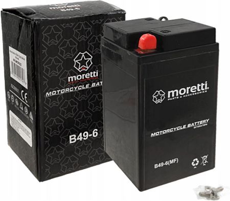 Moretti Akumulator Żelowy Agm B49-6 6 V 10 Ah 87421