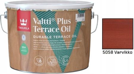 Tikkurila Valtti Plus Terrace Oil 2,7L olej do drewna, kolor 5058