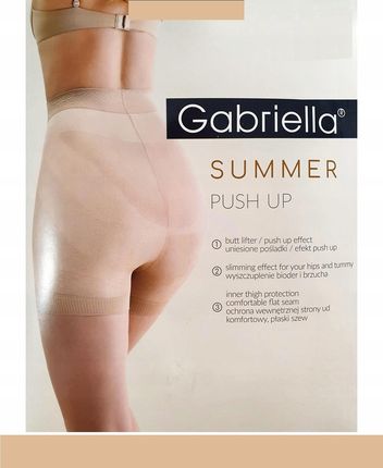 GABRIELLA Summer Push Up Majtki 50 DEN 5-XL MELISA