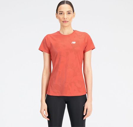 Koszulka damska New Balance WT33281ASU – pomarańczowa