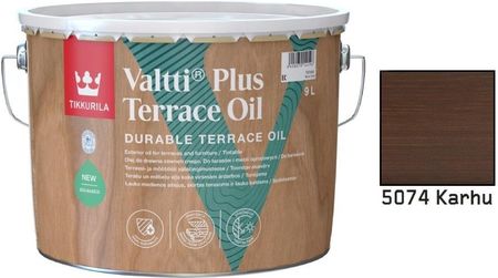 Tikkurila Valtti Plus Terrace Oil 2,7L olej do drewna, kolor 5074