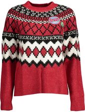 Zdjęcie DESIGUAL SWETER DAMSKI CZERWONY - Stąporków