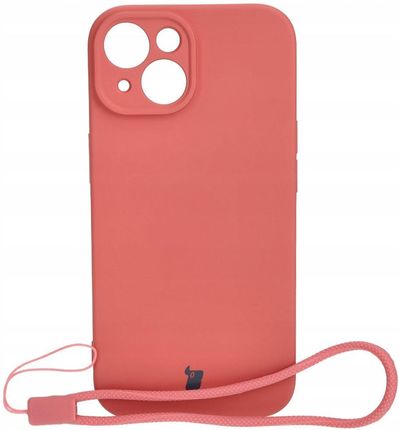 Bizon Etui Case Silicone Do Apple Iphone 15 Brudny Róż