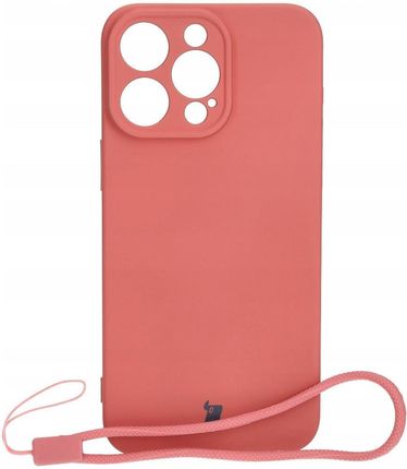 Bizon Etui Case Silicone Do Apple Iphone 15 Pro Max Brudny Róż
