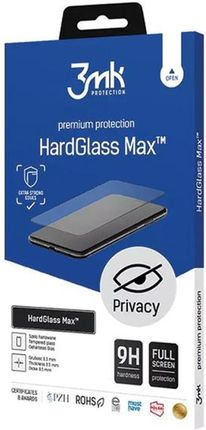 3Mk Hardglass Max Privacy Black Do Apple Iphone 15 Pro