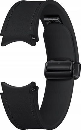 Samsung D-Buckle Hybrid Eco-Leather Band 20mm S/M do Galaxy Watch6 Czarny (ET-SHR94LBEGEU)