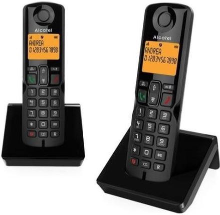Alcatel S280 duo, telefon bezprzewodowy DECT z dwoma słuchawkami