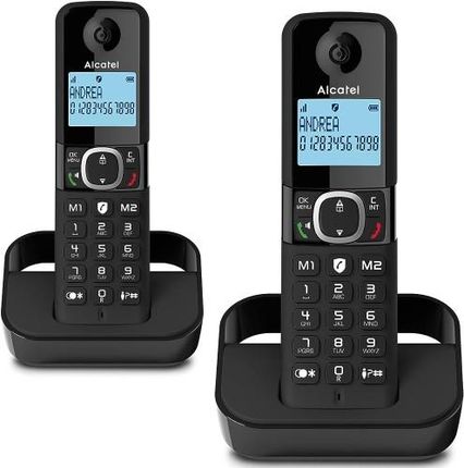Alcatel F860 duo, telefon bezprzewodowy DECT z dwoma słuchawkami