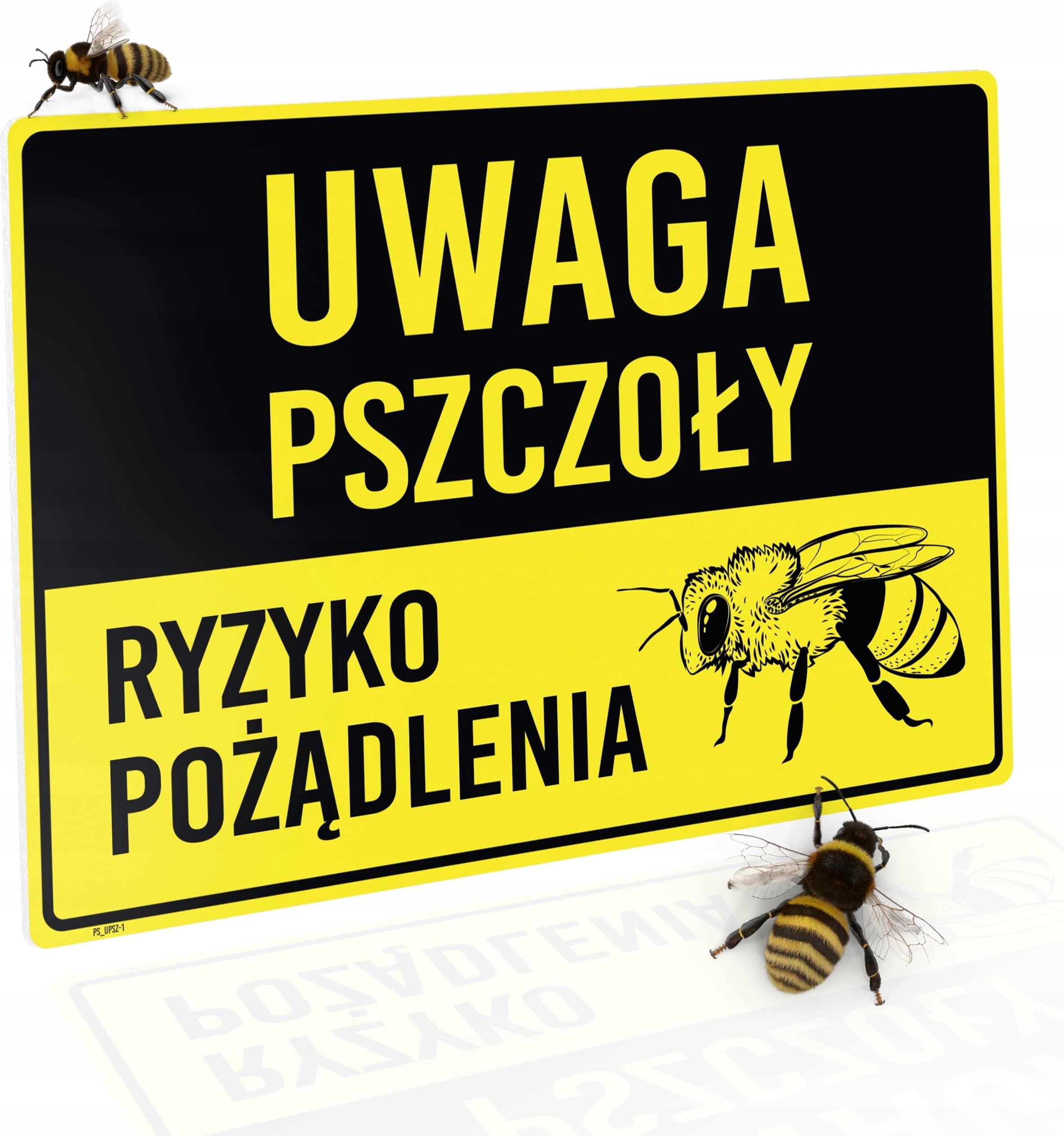 Tabliczka Uwaga Pszczoły 20x30cm Pcv 3mm Ceny I Opinie Ceneopl 3705