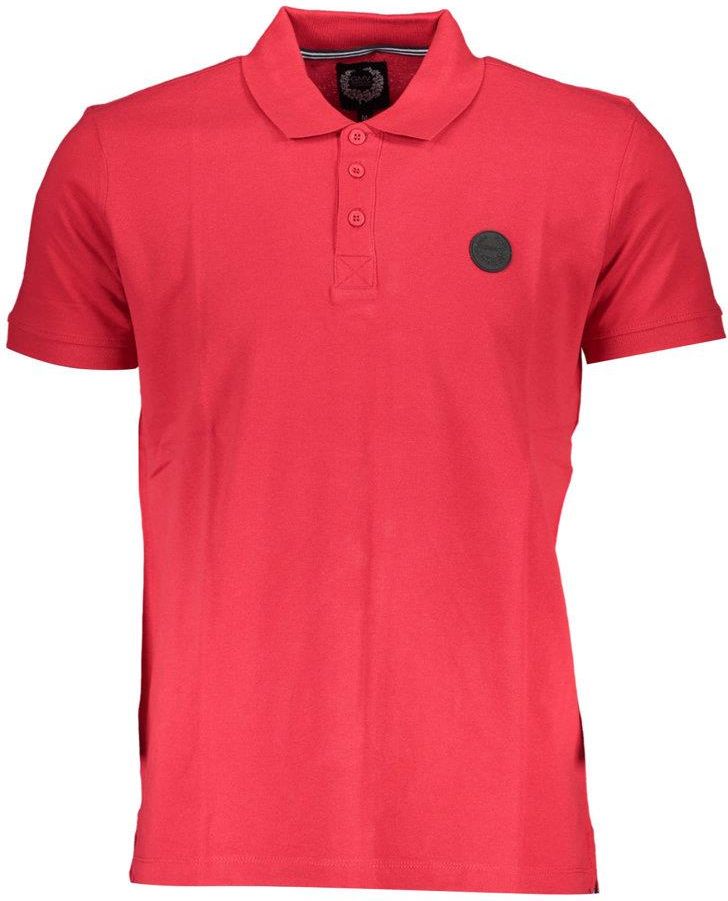 Gianmarco Venturi Red Cotton Men Polo Shirt main image 1