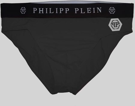 Stroje kąpielowe marki Philipp Plein model CUPP15-S kolor Czarny. Odzież Męskie. Sezon: Wiosna/Lato