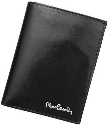 Stylowy, skórzany portfel męski na karty — Pierre Cardin