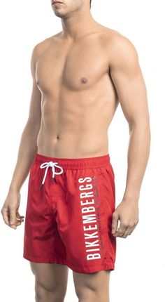 Stroje kąpielowe marki Bikkembergs Beachwear model BKK1MBM03 kolor Czerwony. Odzież Męskie. Sezon: