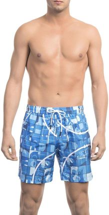 Stroje kąpielowe marki Bikkembergs Beachwear model BKK1MBM05 kolor Niebieski. Odzież Męskie. Sezon: