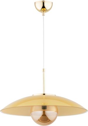 Alfa Arum 61212 lampa wisząca zwis 1x10W E14 złota