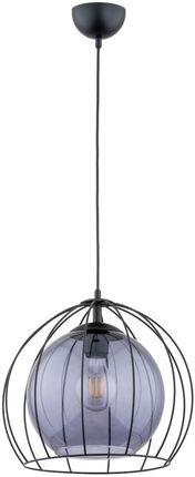 Alfa Avango 61172 lampa wisząca zwis 1x60W E27 czarna