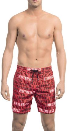 Stroje kąpielowe marki Bikkembergs Beachwear model BKK1MBM17 kolor Czerwony. Odzież Męskie. Sezon: