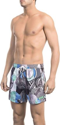Stroje kąpielowe marki Bikkembergs Beachwear model BKK1MBS06 kolor Szary. Odzież Męskie. Sezon:
